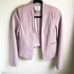 Iris Los Angeles Cropped Blazer | Dusty Pink Jacket | Size Small